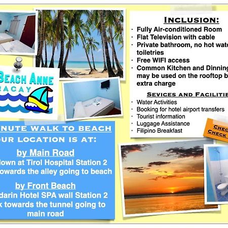 The Beach Anne Boracay Balabag  Εξωτερικό φωτογραφία